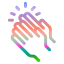 Clapping hands icon
